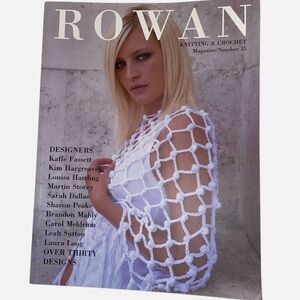 Rowan Knitting Magazine 35 Kaffe Fassett Martin Storey Knit Sweater 45 Patterns